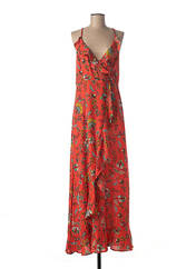 Robe longue orange MOLLY BRACKEN pour femme seconde vue