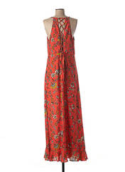 Robe longue orange MOLLY BRACKEN pour femme seconde vue