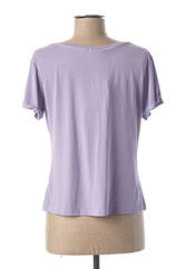 T-shirt violet SENES pour femme seconde vue