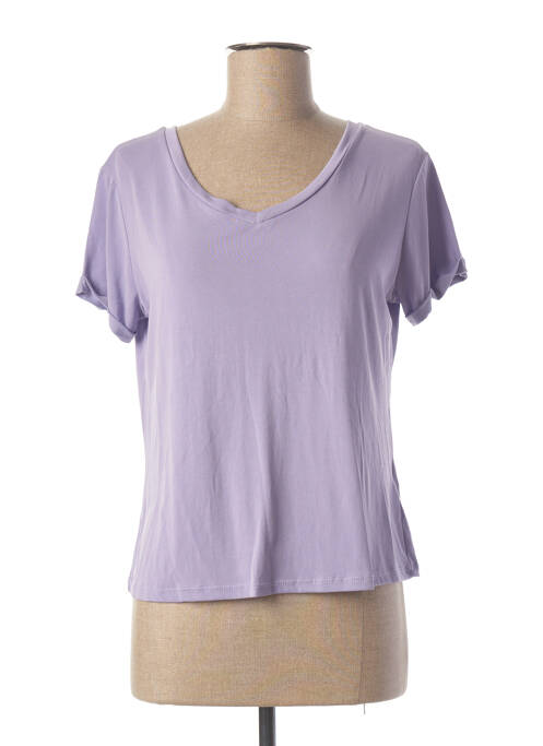 T-shirt violet SENES pour femme