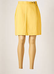 Jupe mi-longue jaune 4FUNKY FLAVOURS pour femme seconde vue