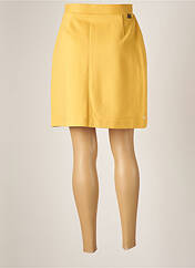 Jupe mi-longue jaune 4FUNKY FLAVOURS pour femme seconde vue