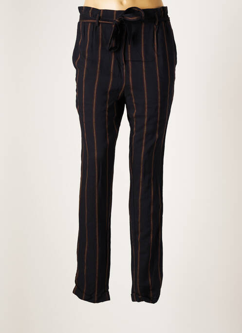 Pantalon slim taille élastique taille normale bleu LOUIZON femme