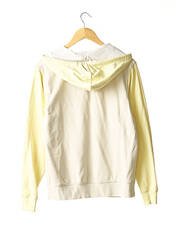 Sweat-shirt à capuche jaune NIKE pour femme seconde vue