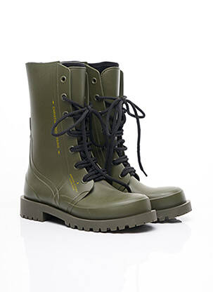 Bottines/boots talon de 4 à 6cm vert CHRISTIAN DIOR femme