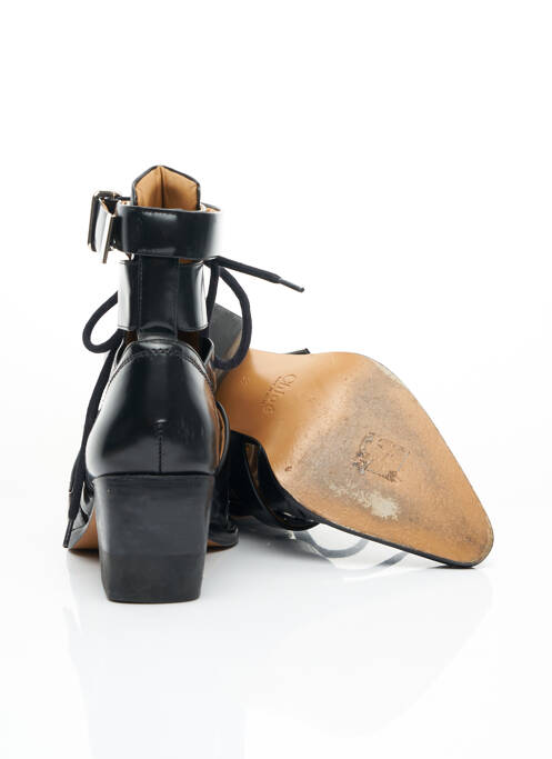 Bottines/boots talon de 7 à 9cm noir CHLOE femme