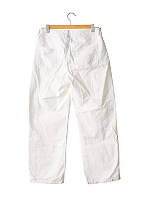 Pantalon droit taille normale taille normale blanc FIND. femme
