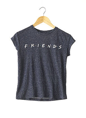 T-shirt bleu FRIENDS pour femme