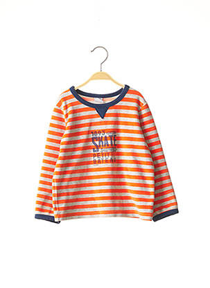 Pyjama orange PETIT BATEAU pour garçon