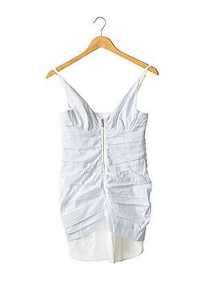 Robe courte coupe cintrée bleu ALEXANDER WANG femme