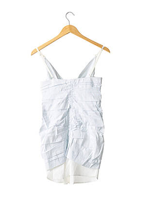 Robe courte coupe cintrée bleu ALEXANDER WANG femme