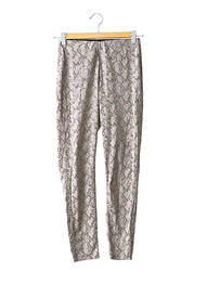 Legging  beige ZARA femme