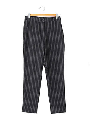 Pantalon slim noir EIGHT PARIS pour femme