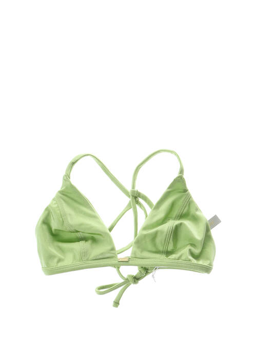 Haut de maillot de bain vert GOOSEBERRY SEASIDE pour femme