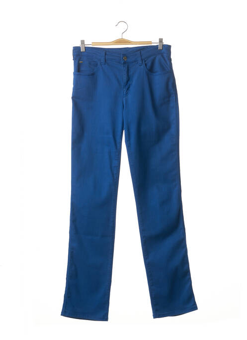 Jeans coupe droite stretch taille normale bleu ARMANI femme