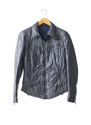 Doudoune manches longues sans capuche bleu ZU ELEMENTS femme