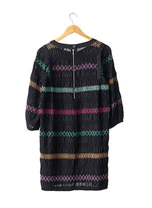 Robe mi-longue manches 3/4 manches 3/4 noir SEE BY CHLOÉ femme
