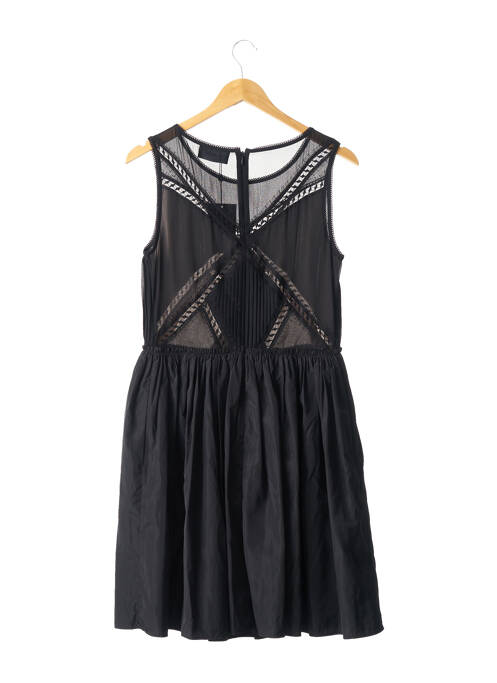 Robe mi-longue noir THE KOOPLES pour femme