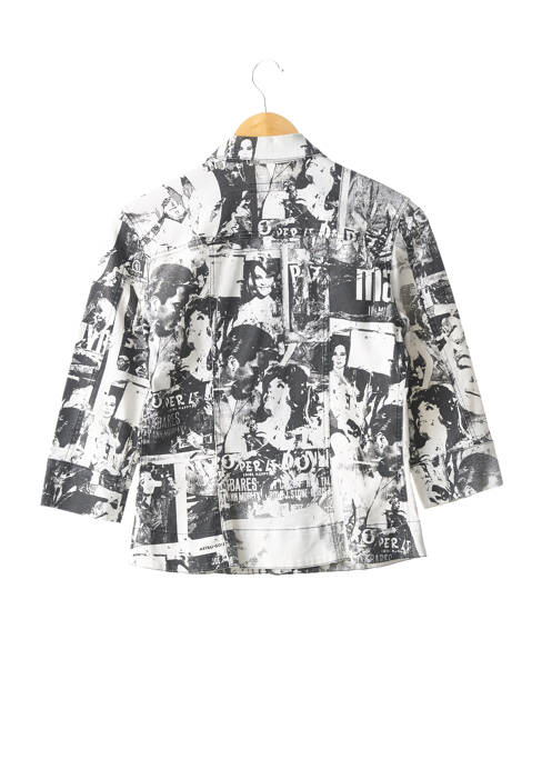 Veste casual noir ANGELO MARANI pour femme