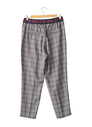 Pantalon 7/8 taille élastique noir SECOND FEMALE femme