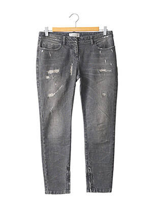 Jeans coupe slim slim taille basse gris FAITH CONNEXIONS femme