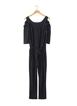 Combi-pantalon fermeture zippée au dos noir GARELLA femme