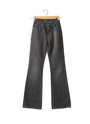 Jeans bootcut gris SCHOOL RAG pour femme seconde vue