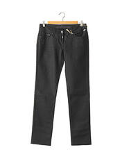 Jeans coupe slim noir TIMEZONE pour homme seconde vue