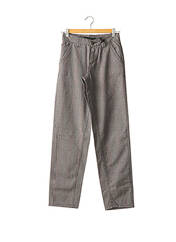 Pantalon droit gris SOULEDGE pour homme seconde vue