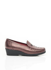 Chaussures de confort rouge GLAD'YS pour femme seconde vue