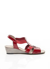 Sandales/Nu pieds rouge JMG HOUCKE pour femme seconde vue