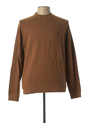 Sweat-shirt marron NO EXCESS pour homme