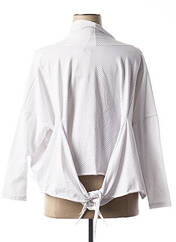 Veste casual blanc BORIS INDUSTRIES pour femme seconde vue