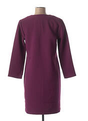 Robe courte violet NICE THINGS pour femme seconde vue