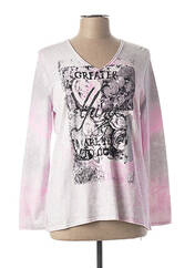 Pull rose THOMAS RABE pour femme seconde vue