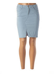 Jupe courte bleu KANOPE pour femme seconde vue
