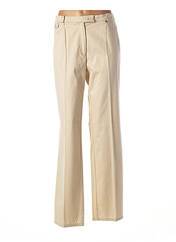 Pantalon droit beige GELCO pour femme seconde vue