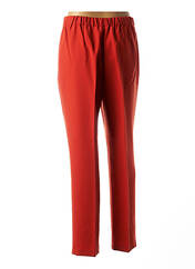 Pantalon 7/8 orange NICE THINGS pour femme seconde vue