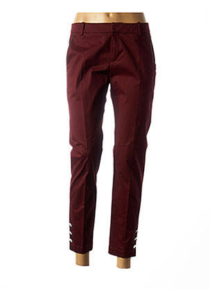 Pantalon 7/8 rouge IKKS pour femme