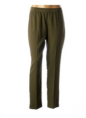 Pantalon 7/8 vert NICE THINGS pour femme seconde vue