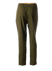 Pantalon 7/8 vert NICE THINGS pour femme seconde vue