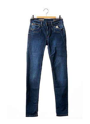 Jeans coupe slim bleu FRANSA pour femme