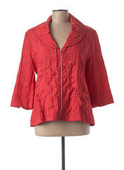 Veste casual rouge LEBEK pour femme seconde vue