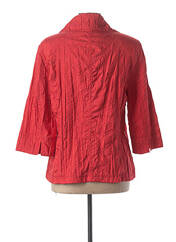 Veste casual rouge LEBEK pour femme seconde vue