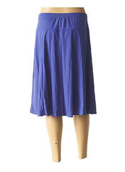 Jupe mi-longue bleu SAINT CHARLES pour femme seconde vue