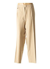 Pantalon droit beige RICHY pour femme seconde vue