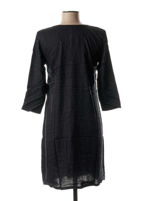 Robe mi-longue noir BAMBOO'S pour femme