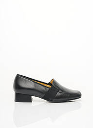 Mocassins matière lisse talon plat jusqu'à 3cm noir OMBELLE femme
