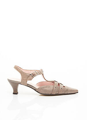 Sandales/Nu pieds beige ELANTINE pour femme