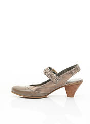 Sandales/Nu pieds beige FIDJI pour femme seconde vue
